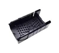 Guide de coupe d'angle pour le travail du bois avec tige pour le jardinage à la maison et l'extérieur, noir, 31,8 cm à 31,8 cm avec tige