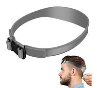 Guide de coupe de cheveux, bande incurvée antidérapante en silicone, outils de rasage, guide de coupe de cheveux parfait pour homme, idéal pour créer des lignes directrices de décoloration de la peau