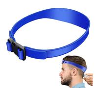 Guide de coupe de cheveux - Bandes incurvées en silicone souple | Modèle de rasage de 50 g | Outils de coupe de cheveux de 63 cm, parfaits pour créer des lignes directrices de décoloration de la peau