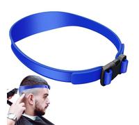 Guide de coupe de cheveux, modèle de rasage de décolleté de bande de coupe de cheveux en silicone incurvé - Outils de coupe de cheveux, idéal pour créer des directives pour le s