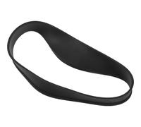 Guide de Coupe de Cheveux Noir Ajustable en Silicone pour Cheveux | Bande de Coiffure Incurvée, Modèle Taille Réglable 39g, Usage Voyage et Fauteuil de Salon