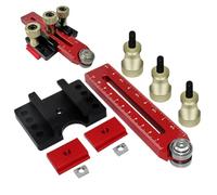 Guide de coupe fin pour menuiserie | Guide de gabarit fin et rapide pour table de routeur | Accessoire d'outils électriques pour scies à table, fraiseuses et fraiseuses