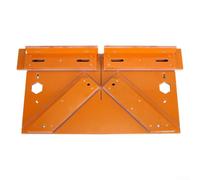 Guide de coupe pour scie de table - Cadre de plaque inférieure pour des coupes précises à 45 à 90 degrés - Construction en bakélite - Cadre de porte sans bavure - Moulure de plafond, plinthe