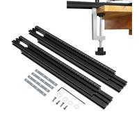 Guide de coupe pour scie Support de rail auxiliaire avec dossier menuiserie