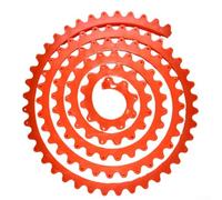 Guide de courbe de travail du bois pour formes et courbes complexes, bande polymère flexible avec chaîne de transmission d'engrenages, longueur 1 m ou 2 m pour la découpe de planches de bois (2 m)