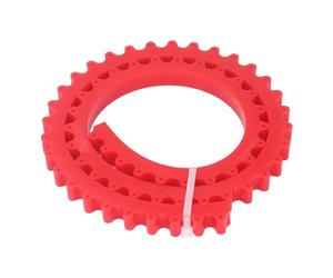 Guide de courbe flexible à engrenages 1M Espacement de 16 mm Bande de façonnage du bois Guide de routeur pratique Modèles de routeur universels pour les tâches de coupe et de