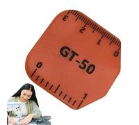 Guide de couture avec échelle, guide de seau magnétique - Jauge forte polygonale avec échelle,Zoom multifonction pour épissure, couture décorative, ménage