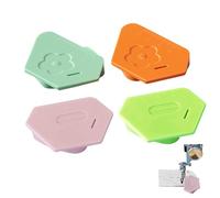 Guide de Couture, Couture Précise avec Guide Magnétique Polygone - Lot de 4 Rails Magnétiques de Couture, Couleurs Variées (Vert, Orange, Rose, Émeraude), Convient aux Machines à Coudre