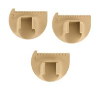 Guide de couture d'accessoires Advanced Sewing Measure 3 pièces Guide de couture Ensemble de pochoirs de couture avec meubles pour vêtements