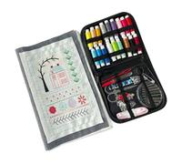 Guide de couture en lin pour travaux manuels, modèles portables avec page et techniques de couture, livre de projet de couture portable