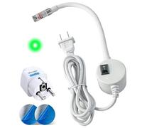 Guide de Couture Laser Pour Machines à Coudre, Voyant Indicateur de Matelassage Pour Machines à Coudre Lampe de Positionnement Point/Ligne/Croix Laser Réglable (Vert-Point, Fixe Luminosité)