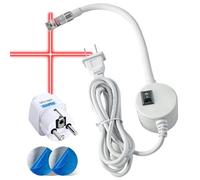 Guide de Couture Laser Pour Machines à Coudre, Voyant Indicateur de Matelassage Pour Machines à Coudre Lampe de Positionnement Point/Ligne/Croix Laser Réglable (Rouge-Croix)