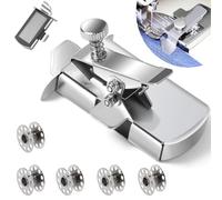 Guide de Couture Magnétique Guide Couture Aimanté pour Machine À Coudre Guides Couture en Acier Inoxydable Pieds Presse Outils Couture pour Accessoires Machines À Coudre