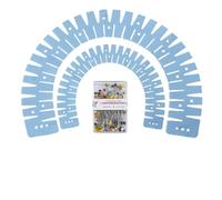 Guide de couture multidirectionnel en silicone pour bordure incurvée - Règle d'ourlage professionnelle avec trous de positionnement pré-marquage, outil d'ourlet flexible avec trous de marquage