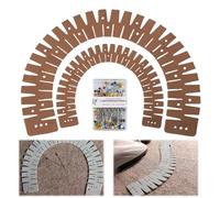 Guide de couture multidirectionnel en silicone pour bordure incurvée - Règle d'ourlage professionnelle avec trous de positionnement pré-marquage, outil d'ourlet flexible avec trous de marquage