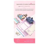 Guide De Couverture Livre 5 En 1, Outil Reliure Métal Acier Inoxydable Pour Le Marquage Des Albums, Règle Jauge Carnet Notes