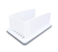 Guide de de Découpage de Pain Réglable, Pain pour Pain Fait Maison avec Plateau de Chapelure pour Gâteaux à Bagels