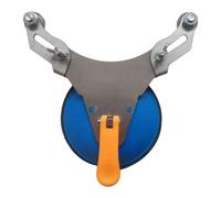 Guide de découpe de trou avec support à ventouse réglable pour des applications durables