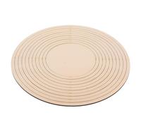 Guide de Découpe pour Plaque D’argile en Bois, 11 Tailles Concentriques | Rails Géométriques Détachables, Coupe Stable et Rapide, pour Ateliers, Studios, Tuiles Rondes