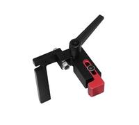 Guide de défonceuse en profilé d'aluminium - Guide de table à rainures en T multiples for le travail du bois, connecteur de rail d'onglet à rainure en T et butée de guide(F75 Fence Stopper)