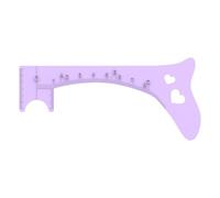 Guide de dessin des sourcils, modèle de maquillage de sourcils en silicone, outil de guide de maquillage de sourcils, kit de pochoir de sourcils, règle de positionnement précis du