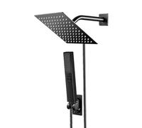 Guide De Douche En Cascade - Pluie Haute Pression | Carte De Douche Réglable En Acier Inoxydable | Combo Déviateur À 3 Voies Avec Spray Portable | SALLE DE BAIN POUR SPA FLUX EAU PUISSANT