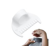 Guide de du gabarit de doigt, guide de à la main - Coussinets à coudre à la main, jauge d'alignement avec aiguille de protection pour les doigts pour travaux manuels en tissu