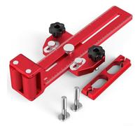Guide de en Alliage d'Aluminium pour Tour à pour bois Guide | Jig de Précision avec Rouleau Anti-Recul, Réglable de 2,7\" à 8,1\", pour accessoire Stable pour Découpe de Panneaux