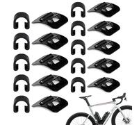 Guide de fil de vélo - Sangle de tube, support de câble | Coussinets adhésifs double face et canal de préhension créé pour organiser un boîtier de voie de levier de vitesses ou un