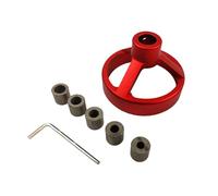 Guide de forage en aluminium à 90 degrés - Foret de perçage - Foret - Localisateur de trous - Gabarit de localisation de 5/6/7/8/9/10 mm - Outils de travail du bois