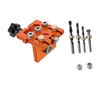 Guide de forage multifonctionnel en aluminium pour un positionnement précis lors des projets de meubles - Guide de perçage précis pour bois