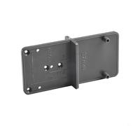 Guide de foret pour charnières de 35 mm et 40 mm, dispositif de localisation de trou de charnière pour installation de porte d'armoire, gabarit de travail du bois pour pré-(gris)