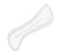 Guide de Forme des Sourcils Réutilisable en Plastique pour Débutantes | Pochoir Portable de Mapping Précis, Usage Quotidien et Formation Salon, Aide à Dessiner sans Gaspillage