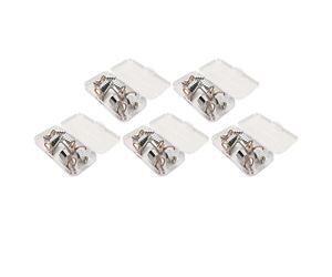 Guide de formulaires d'extension d'ongles de 25 pièces, protecteur de gel d'ongle français réutilisable, formes d'art d'ongle avec cadre en aluminium avec marque d'échelle claire,