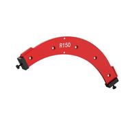 Guide de fraisage d'angle, modèles de travail du bois pour rayons d'angle ronds. Guide de fraisage robuste en alliage d'aluminium, modèle de fraisage de haute précision et efficace pour les amateurs
