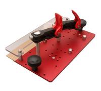 Guide de fraisage pour scie à table, outil de gravure de clôture coulissante, plaque de poussée et rail coulissant parallèle pour scie circulaire électrique travail du bois