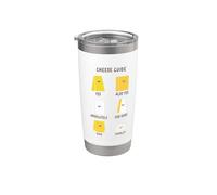 Guide de fromage mignon pour les personnes qui aiment les fromages Chef Cook Food Gobelet isotherme en acier inoxydable double paroi
