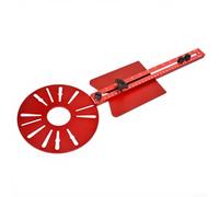 Guide de gabarit 4 en 1 pour cercles et rainures, support de fraisage réglable en aluminium compatible avec les outils de routage, 443-533 mm (c)