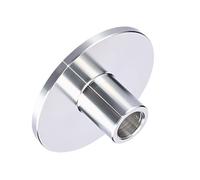 Guide de gabarit Adaptateur de gabarit de défonceuse pour débroussailleuse, adaptateur de bague de routeur de rechange en acier inoxydable
