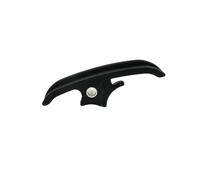 Guide de Garde de Bras de Curseur de la chaîne Compatible avec 125-450 cm3 Compatible avec Divers modèles en Dessous de la Protection coulissante(Black Brake Clamp)