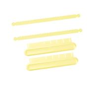Guide de glaçage ergonomique en plastique avec modèles allant lave-vaisselle, accessoire de cuisson, marques de mesure, décorateur de gâteau, guide de glaçage de gâteau, outil de positionnement de