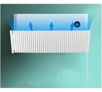 Guide de grille de climatisation, guide d'air réglable multidirectionnel mural avec conception de soufflage anti-direct