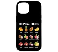 Guide de la Carte botanique des Fruits tropicaux Coque pour iPhone 15