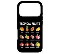 Guide de la Carte botanique des Fruits tropicaux Coque pour iPhone 17 Pro