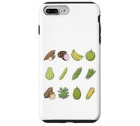 Guide de la Carte botanique des légumes tropicaux Coque pour iPhone 7 Plus/8 Plus