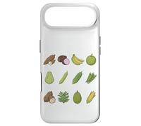 Guide de la Carte botanique des légumes tropicaux Coque pour iPhone Air