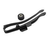 Guide de la chaîne et curseur de chaîne de bras oscillant avec rouleau inférieur compatible avec YZ125 YZ250 YZ250F YZ450F WR250F WR450 MOTODES(YMH Blue Swingarm)