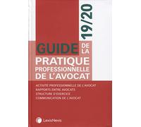 Guide de la pratique professionnelle de l'avocat 19/20