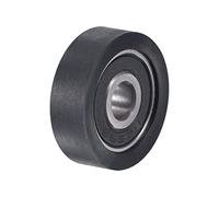 Guide de la roue poulie rainure plate 5mm trou d'arbre de 20mm diamètre, Puce Recouvert DUO ER