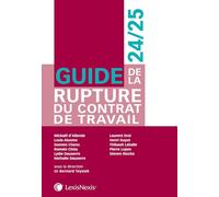 Guide de la rupture du contrat de travail 24/25